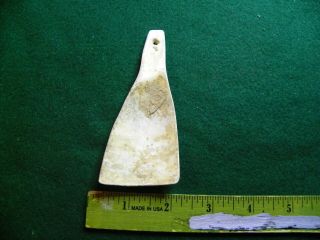 Ft.  Ancient Conch Shell Gorget Indian Artifacts / Arrowheads 2