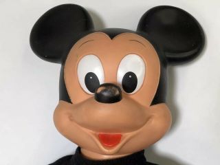 Vintage Walt Disney Production Marching Mickey Mouse Stuffed Doll Plush Hasbro 3