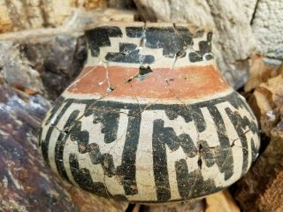 Ancient Tonto Salado Polychrome Jar Olla Arizona Anasazi