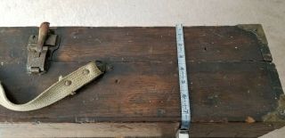 OLD Antique Wooden TOOL BOX Carpenter Wood Chest Primitive vintage 3