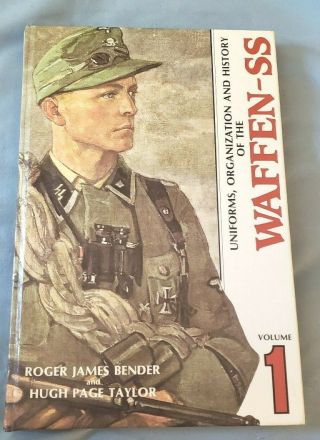 Ww2 German Uniforms Organization & History Of The Waffen Ss Vol 1 Reference Book