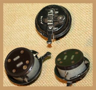 WWII RAF Lenses Set for MkVIII & MKIVb Goggles Microphone & Wiring Loom Box 2