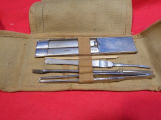 Vintage Us Army Military Field Surgical Kit