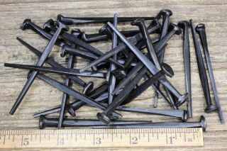 3 " Rose Head 30 Nails Antique Square Wrought Iron Vintage Rustic Decorative Look