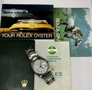 Rolex Vintage 16014 With Rare Buckley Dial And Hands