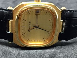 Jaeger Lecoultre 18k Hand Made Vintage Xl Watch