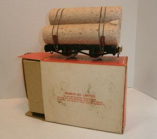 Vintage The Mamod Steam Railway Co.  (England) Log Car - MIB 3