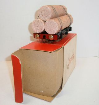 Vintage The Mamod Steam Railway Co.  (England) Log Car - MIB 4