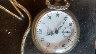 Caravelle Wind Up Vintage Pocket Watch Bulova