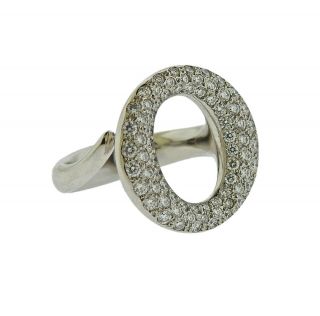 Tiffany & Co Elsa Peretti Sevillana Diamond Platinum Ring 2