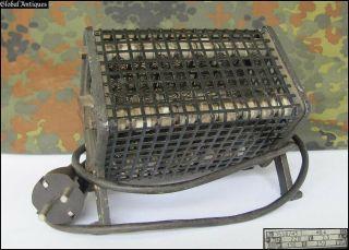 Wwii 1943 German Field Headquarters Electric Space Heater