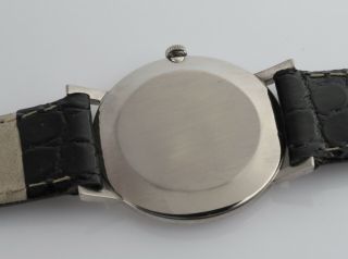 Vintage Patek Philippe 18k White Gold Wristwatch 5