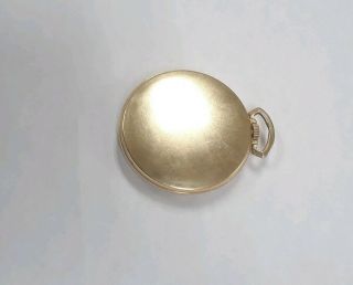 10k Elgin Gold Filled Pocket Watch Grade 546 15 Jewels 1940s 3