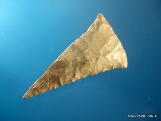 Fine Authentic Kentucky Fort Ancient Triangular Point Arrowheads Artifacts