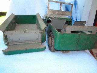 Jeep marked Willys and Matching Trailer,  Lumar Tires Fold Down Windshield,  Gate, 8