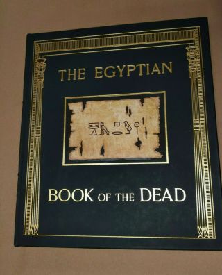 Easton Press Egyptian Book Of The Dead Edited By Charles H S Davis