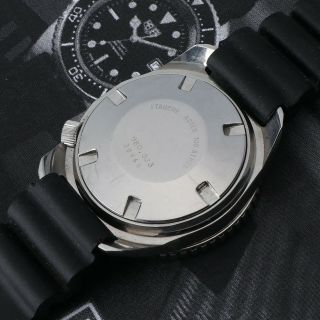 EARLY HEUER 980.  023 Deep Dive 1000m Professional Diver Watch Quartz 41.  5mm A, 5