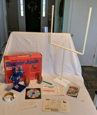 1976 Schaper Jock Toe Football Game Toy Complete