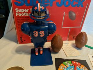 1976 Schaper Jock Toe Football Game Toy Complete 4