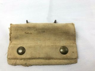 Ww1 Wwi Us U.  S.  First Aid Pouch,  1st Pattern,  Army,  Military,  Usmc,  Khaki,