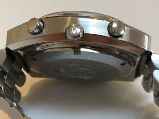 Vintage Omega Speedsonic F300hz Chronograph Watch Box & Bracelet Moon Landing 8
