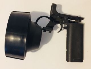 Vintage Uzi Smg Gun Weapon Flash Spot Light Lamp Torch Israeli Spec Ops