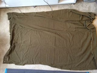 Ww1 Us 1917 Dated Blanket With 305 Inf B Mark 77th Div (or 305th Mp 80th Div)