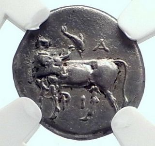 Parion Parium In Mysia 350bc Authentic Ancient Silver Greek Coin Ngc I77245