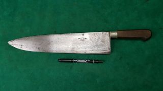 Extremely Rare French Ww1 Big Butcher Trench Knife M15 Nogent