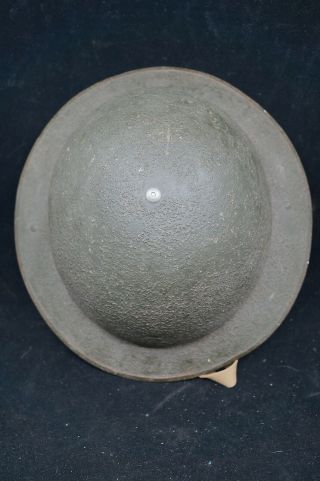 WW2 Era US m1917 A1 Kelly Helmet British Shell 2