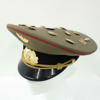 Soviet Union USSR Russian Soviet Police Cap With Badges Size 56 729 5