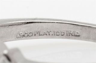 Antique 1940s $5000 1.  50ct 7 Marquis VS G Diamond Platinum Wedding Band Ring 4
