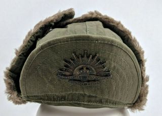Us Made M51 Pile Cap Issued To Australian Troops During The Korean War.