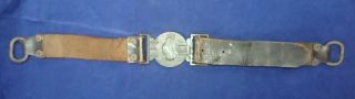 Rare 1930s 40s WWII Period China Boy Scouts Buckle & Belt WW2 3