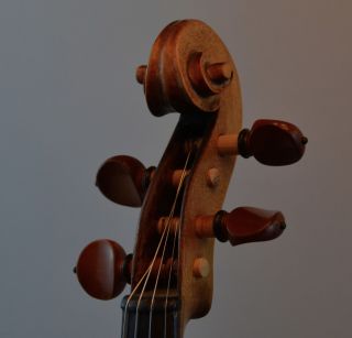 Antique Jacques Bocquay Violin Crafted in Paris,  France 1720 10