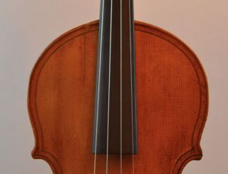 Antique Jacques Bocquay Violin Crafted in Paris,  France 1720 2