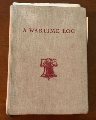 World War Ii Wartime Log Leonard Boeker Pow Blank 2 Paper Ephemera Documents Wi