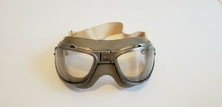 Chas.  Fischer An - 6530 Flying Goggles With Three Pairs Of Lenses