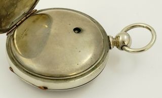 Waltham Pocket Watch,  W.  M.  Ellery,  Model 1877,  11 Jewels,  18 Size - rf38185 4