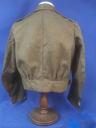 WWII British Army 1940 pattern Battledress Uniform 1945 Jacket,  UK Size16 6
