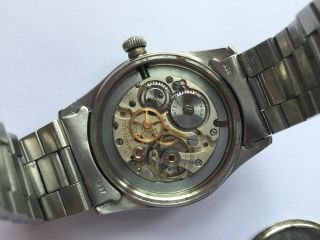 Vintage Rolex Oyster Mans Bracelet Watch Ref 4499 California Dial 9