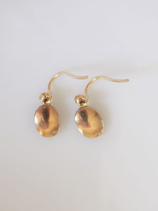 Georgian Almandine Garnet Gold Earrings 5