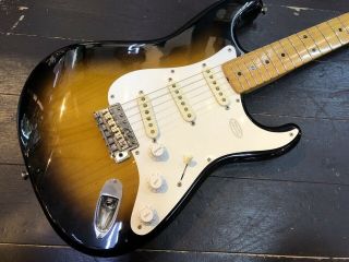 Fender Japan St57 - 65 Jv Serial Vintage Sunburst Stratocaster W/soft Case