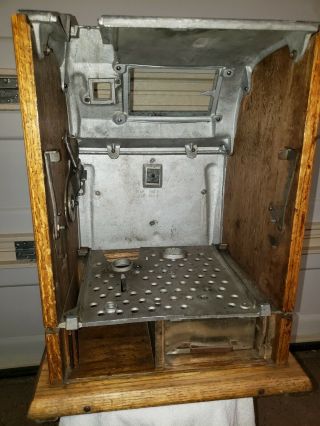 Antique Mills Owl Operators Bell 25 Cent Slot Machine Vintage Quarter 7
