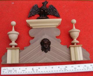 Bespoke Listing For 6c (medium) Replacement Vienna Wall Clock Top Crown Topper