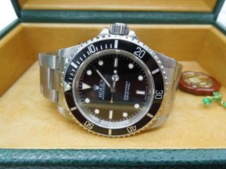 Vintage 1996 Rolex 14060 Submariner Mens Wrist Watch Box ' s Booklet ' s 1000ft 300m 2