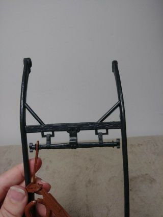 Vtg 1960 ' s Marx Johnny West Covered Wagon Horse Hitch & Harness 4