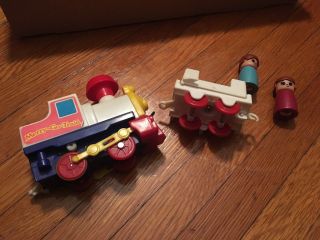 Merry - Go - Train Playrail 1976 COMPLETE By Tomy Vintage Kid ' s Game / Railroad vtg 2