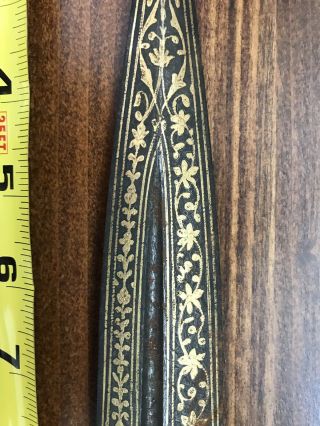 Russian Caucasian Cossack Dagger Georgian Short Sword Scabbard Antique 11