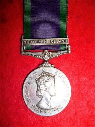 A Campaign Service Medal For Northern Ireland Conflict To The Royal Engineers